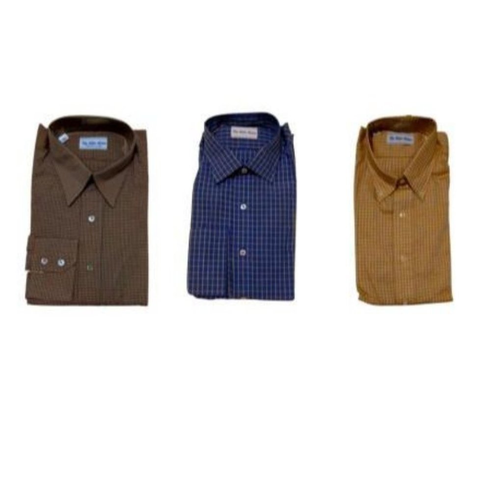 Broadcloth checkered shirts